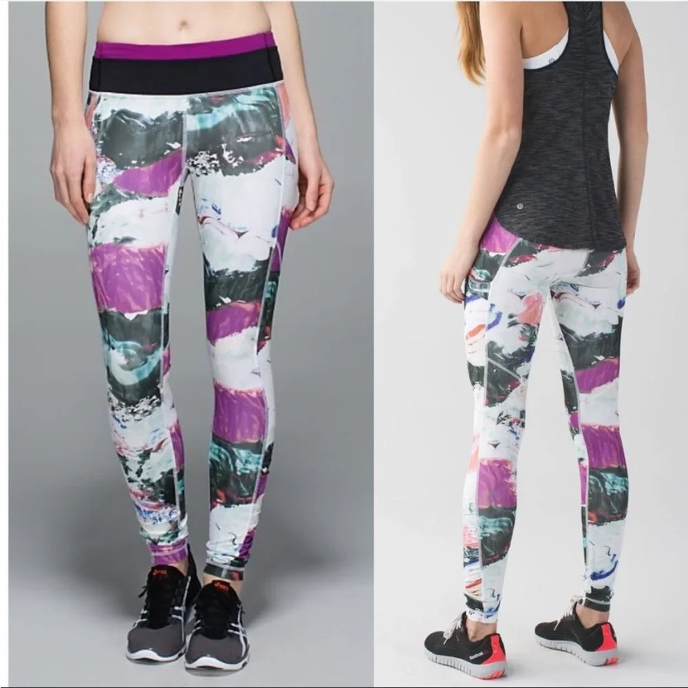 LULULEMON Speed Tight III Leggings in Pigment Wave